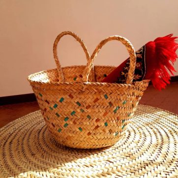 کیف سنتی با ساقه برنج