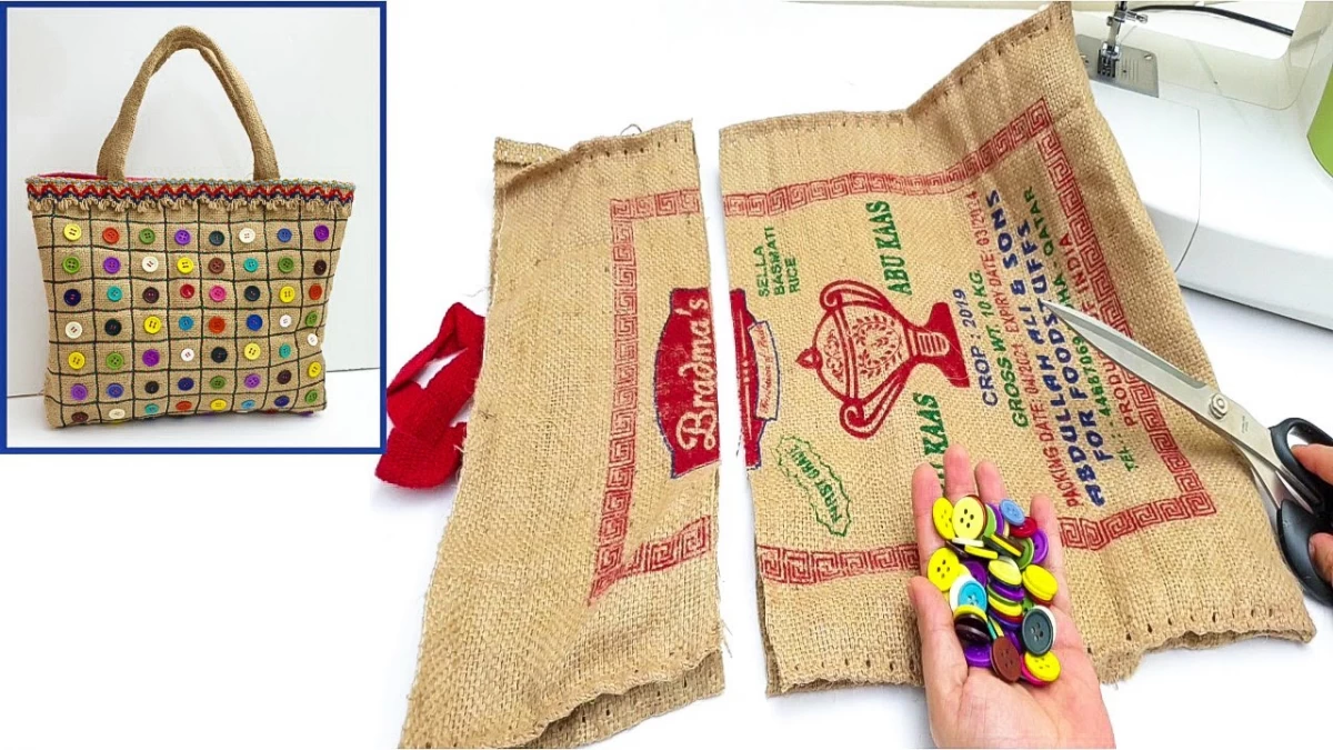 کیف با گونی برنج