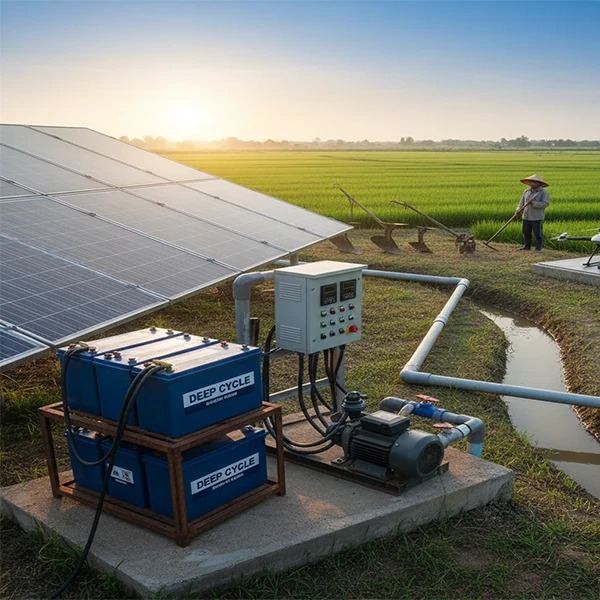 باتری در تجهیزات کشاورزی